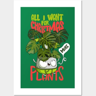 All I want for Christmas is more plants! Posters and Art